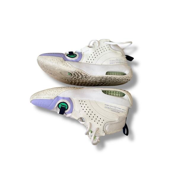 Nike Air Zoom Crossover 2 Big Kids' Basketball Shoes (FB2689-101) Size 4Y - Picture 3 of 10